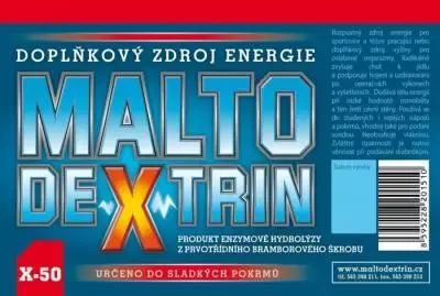 Maltodextrin MTD X-50 PG (DE 10-14) - 1 kg